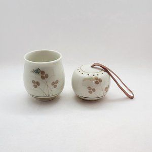 Vintage Hand Painted Pomander Set